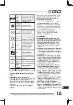 Preview for 355 page of EGO BC3800E Operator'S Manual