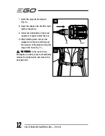 Предварительный просмотр 12 страницы EGO BH1001 Operator'S Manual