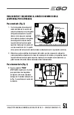 Preview for 51 page of EGO BHX1001 Operator'S Manual