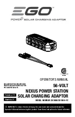 EGO CH1800 Operator'S Manual предпросмотр