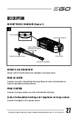 Предварительный просмотр 27 страницы EGO CH1800 Operator'S Manual