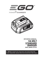 Preview for 1 page of EGO CH2100E Operating Manual