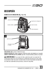 Предварительный просмотр 33 страницы EGO CH5500 Operating Manual