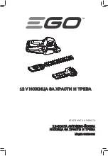 EGO CHT2000E Original Instructions Manual preview