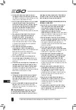 Предварительный просмотр 7 страницы EGO CHT2000E Original Instructions Manual