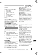 Предварительный просмотр 10 страницы EGO CHT2000E Original Instructions Manual