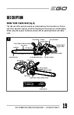 Предварительный просмотр 19 страницы EGO CS1804 Operator'S Manual