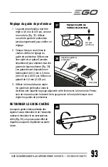 Предварительный просмотр 93 страницы EGO CS1804 Operator'S Manual