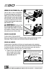 Предварительный просмотр 136 страницы EGO CS1804 Operator'S Manual