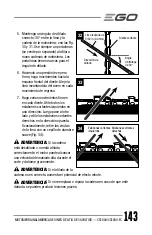 Предварительный просмотр 143 страницы EGO CS1804 Operator'S Manual