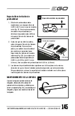 Preview for 145 page of EGO CS1804 Operator'S Manual