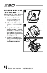 Предварительный просмотр 48 страницы EGO CTA9500 Operator'S Manual