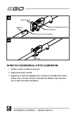 Preview for 50 page of EGO CTA9500 Operator'S Manual