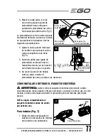 Preview for 77 page of EGO ED0800 Operator'S Manual