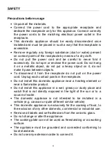 Предварительный просмотр 4 страницы EGO FIO39S-2 Instructions Of Use