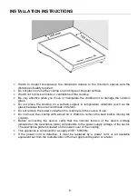 Предварительный просмотр 8 страницы EGO FIO39S-2 Instructions Of Use