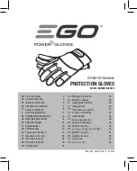 EGO GV001E Operator'S Manual preview