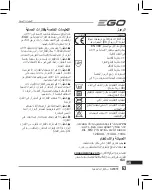 Предварительный просмотр 63 страницы EGO GV001E Operator'S Manual