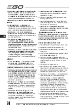 Предварительный просмотр 74 страницы EGO HT2401E Operator'S Manual