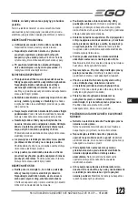 Предварительный просмотр 123 страницы EGO HT2401E Operator'S Manual