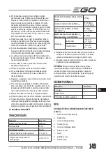 Preview for 149 page of EGO HT2401E Operator'S Manual