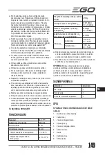 Предварительный просмотр 149 страницы EGO HT2401E Operator'S Manual