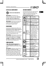 Preview for 13 page of EGO HTX7500 Operator'S Manual