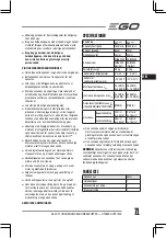Preview for 71 page of EGO HTX7500 Operator'S Manual