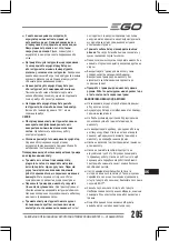 Предварительный просмотр 205 страницы EGO HTX7500 Operator'S Manual