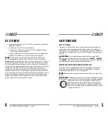 Preview for 3 page of EGO LB4800 Operating Manual