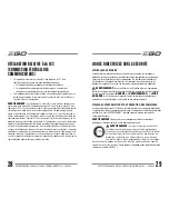 Предварительный просмотр 15 страницы EGO LB4800 Operating Manual