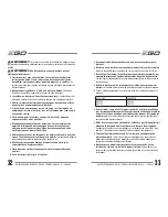 Preview for 17 page of EGO LB4800 Operating Manual