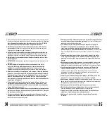 Предварительный просмотр 18 страницы EGO LB4800 Operating Manual
