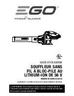 Preview for 26 page of EGO LB5750 Operator'S Manual