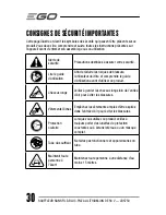 Preview for 30 page of EGO LB5750 Operator'S Manual