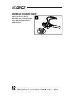 Preview for 42 page of EGO LB5750 Operator'S Manual