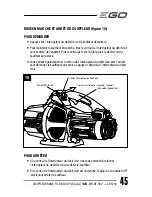 Preview for 45 page of EGO LB5750 Operator'S Manual