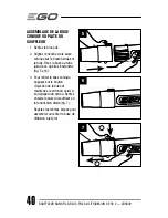 Preview for 40 page of EGO LB5800 Operator'S Manual