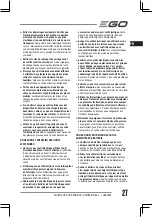 Предварительный просмотр 29 страницы EGO LB6002E Operator'S Manual