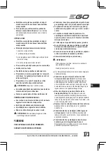 Предварительный просмотр 175 страницы EGO LB6002E Operator'S Manual