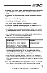 Предварительный просмотр 7 страницы EGO LB6500 Operator'S Manual