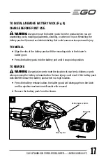 Preview for 17 page of EGO LB6500 Operator'S Manual