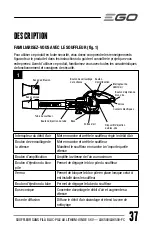 Preview for 37 page of EGO LB6500 Operator'S Manual