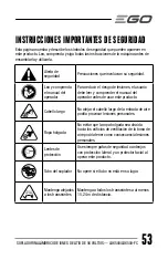 Preview for 53 page of EGO LB6500 Operator'S Manual