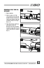 Preview for 63 page of EGO LB6500 Operator'S Manual