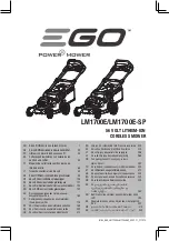 Предварительный просмотр 1 страницы EGO LM1700E-SP Original Instructions Manual