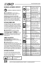 Preview for 218 page of EGO LM1903E-SP Operator'S Manual