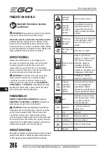 Preview for 246 page of EGO LM1903E-SP Operator'S Manual