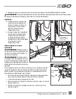 Preview for 59 page of EGO LM2000-S Operator'S Manual