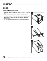 Предварительный просмотр 78 страницы EGO LM2000-S Operator'S Manual